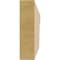 Ekena Millwork 2in. W x 8in. H x 20in. L Pescadero Woodgrain TimberThane Rafter Tail, Primed Tan RFTUR02X08X20PECRCPR - alternate 2